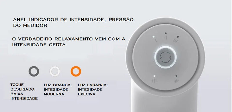 Vibração elétrica Massagem Gun