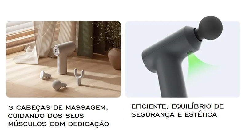 Vibração elétrica Massagem Gun