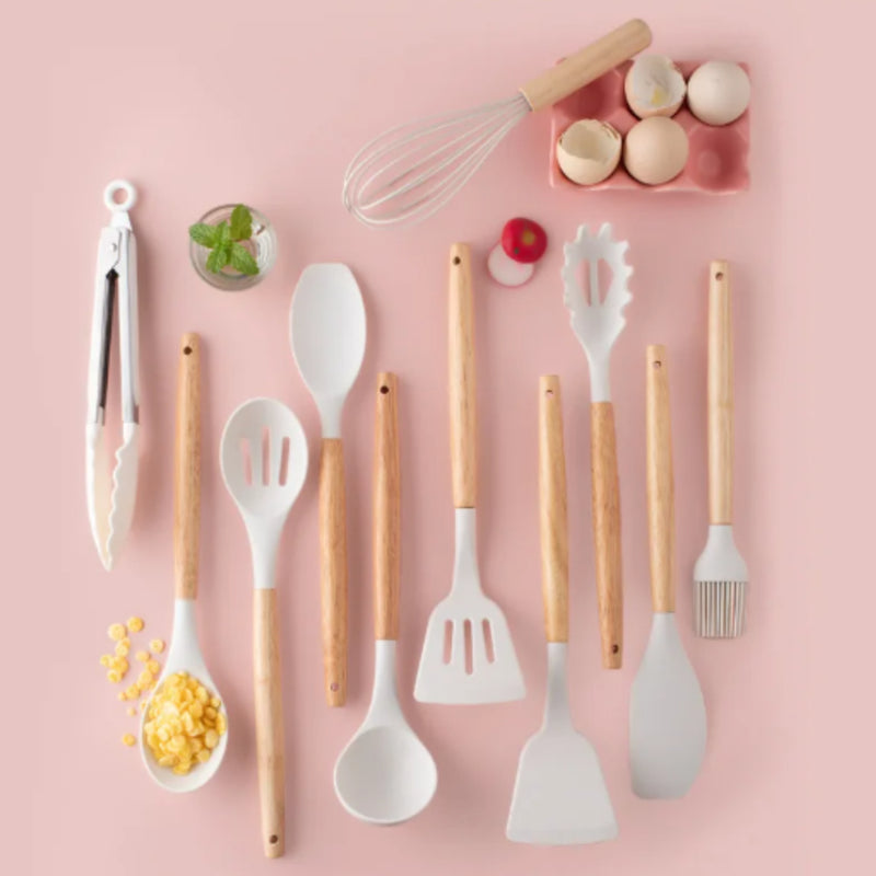 Utensílios de Cozinha Luxo 19 Peças